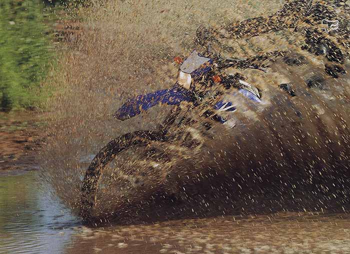 Взрывное устройство. YAMAHA WR250R, эндуро.